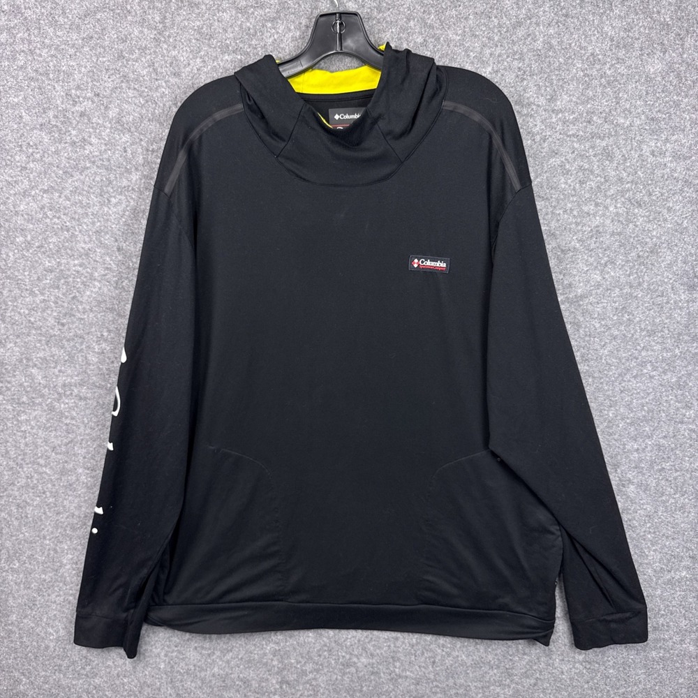 Columbia Hoodie Disney Mickey Mouse Collection XXL Black Hiking Graphic Pullover